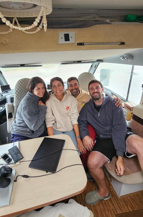 Imagen de Ainhoa, Jaime y Kero